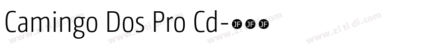 Camingo Dos Pro Cd字体转换
